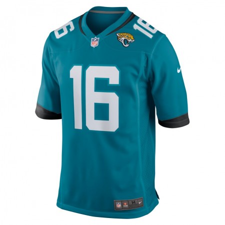 Maillot Homme Jacksonville Jaguars Trevor Lawrence 16 Nike Teal 2021 NFL Draft